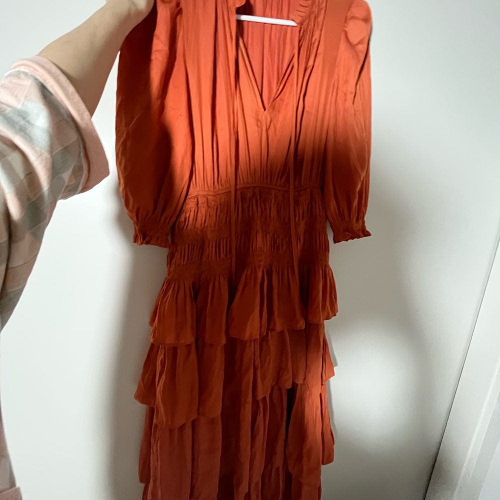 Maje Ruffle  Dress